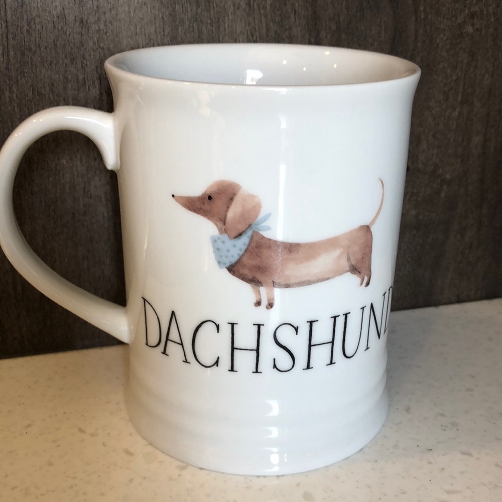 Julianna Swaney for Fringe Dachshund White Ceramic Mug - Picture 2 of 4